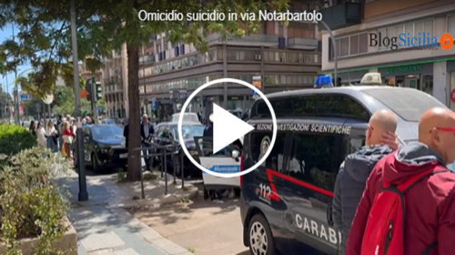 Omicidio suicidio in via Notarbartolo, morti marito e moglie, lui 66 anni lei 62: “Nessuno immaginava una sciagura così” – VIDEO