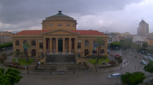 Piogge e temporale in atto su Palermo, le immagini IN DIRETTA  – VIDEO