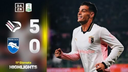 Palermo, che show nel giorno dei 125 anni! Cinquina al Pescara e grande festa – VIDEO Gol e Highlights